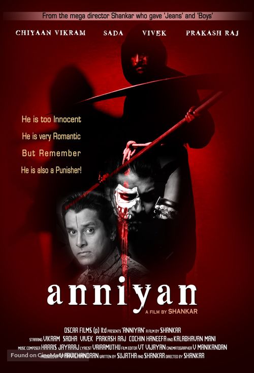 Anniyan - Indian Movie Poster
