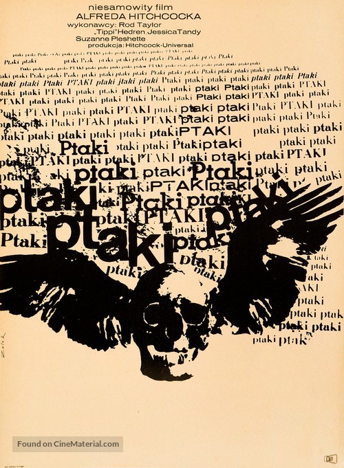 The Birds - Polish Movie Poster