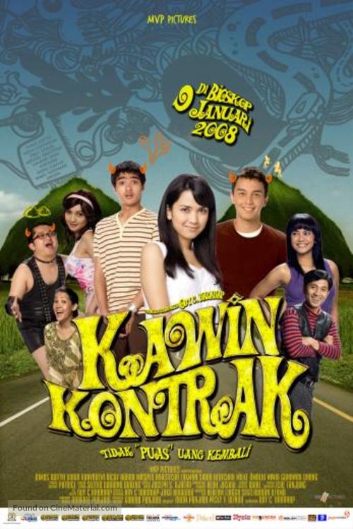 Kawin kontrak - Indonesian Movie Poster