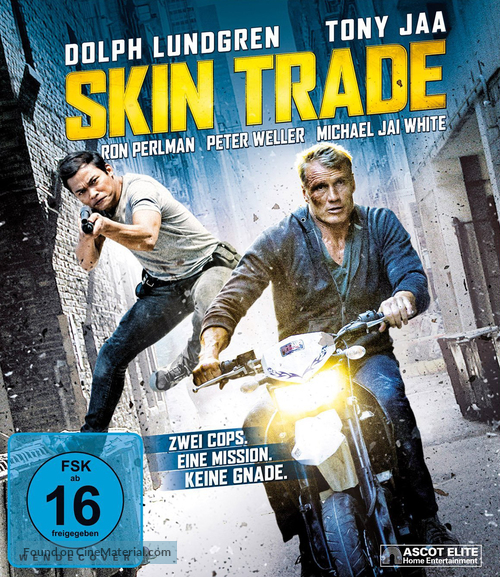 Skin Trade - German Blu-Ray movie cover