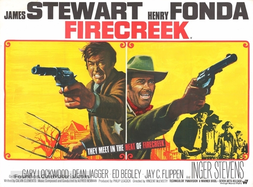 Firecreek - British Movie Poster
