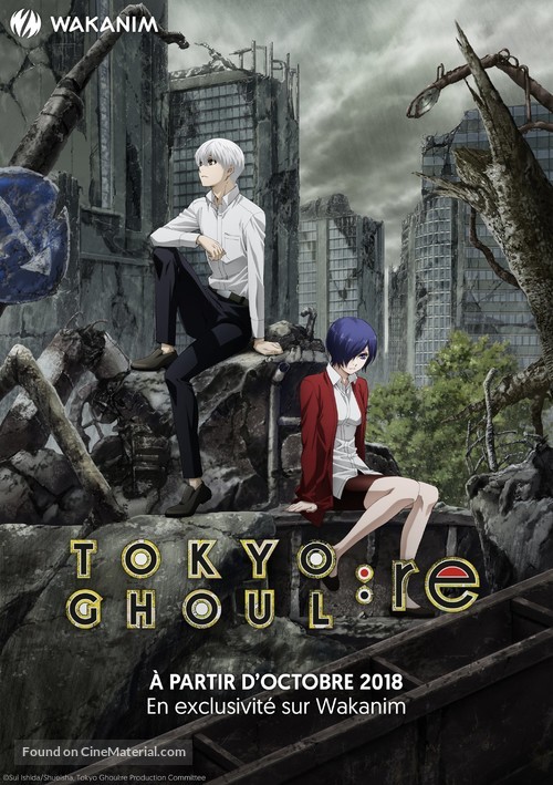 &quot;Tokyo Ghoul: re&quot; - French Movie Poster