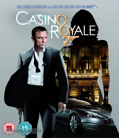 Casino Royale - British Blu-Ray movie cover