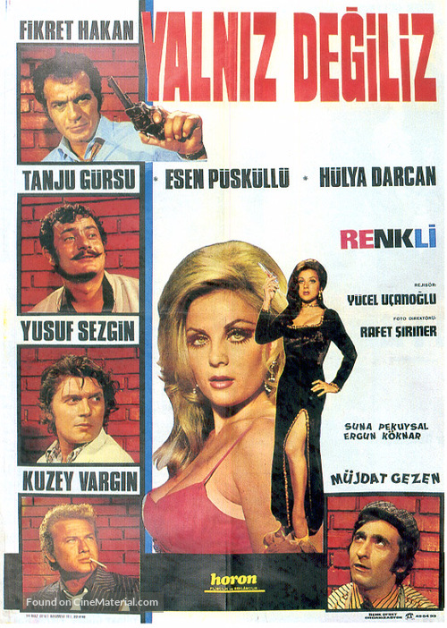 Yalniz degiliz - Turkish Movie Poster