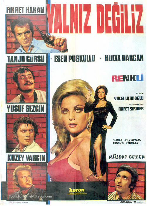 Yalniz degiliz - Turkish Movie Poster