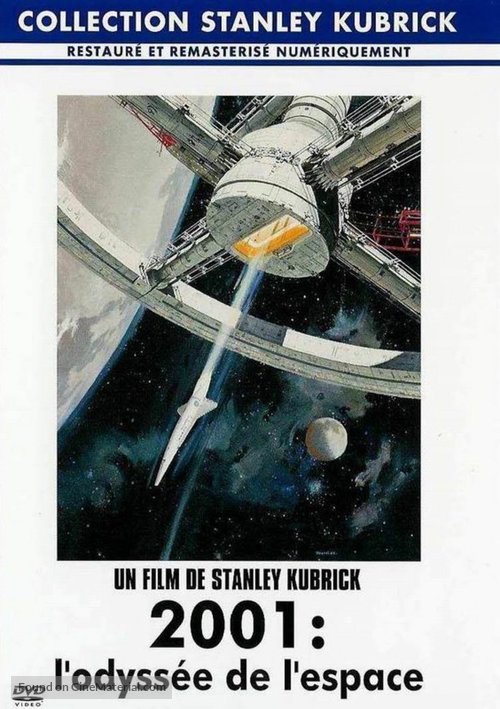 2001: A Space Odyssey - French Movie Cover
