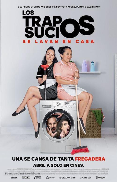 Los Trapos Sucios Se Lavan En Casa - Mexican Movie Poster