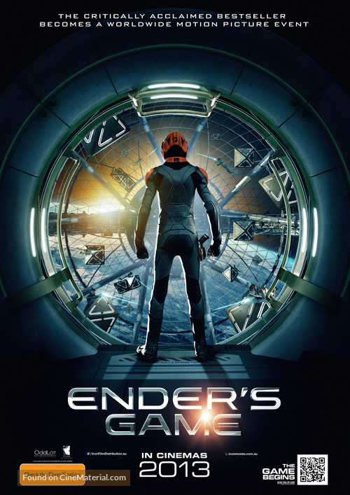 Ender&#039;s Game - Australian Movie Poster