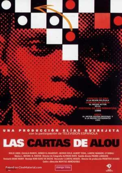 Las cartas de Alou - Spanish poster