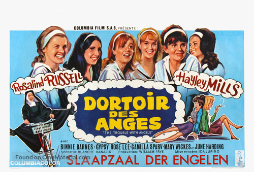 The Trouble with Angels - Belgian Movie Poster