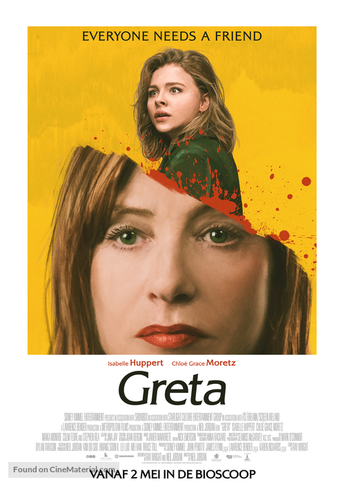 Greta - Dutch Movie Poster