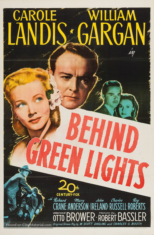 Behind Green Lights - Movie Poster