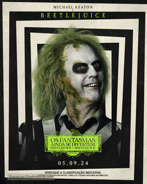 Beetlejuice Beetlejuice - Brazilian Movie Poster