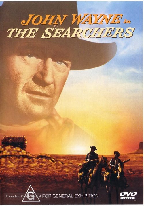 The Searchers - Australian DVD movie cover
