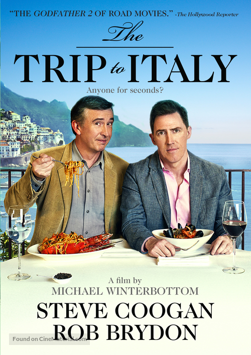 The Trip to Italy - Canadian DVD movie cover