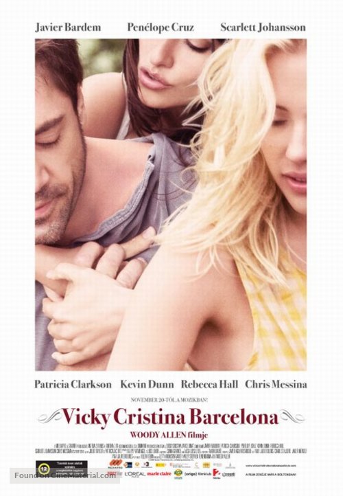 Vicky Cristina Barcelona - Hungarian Movie Poster