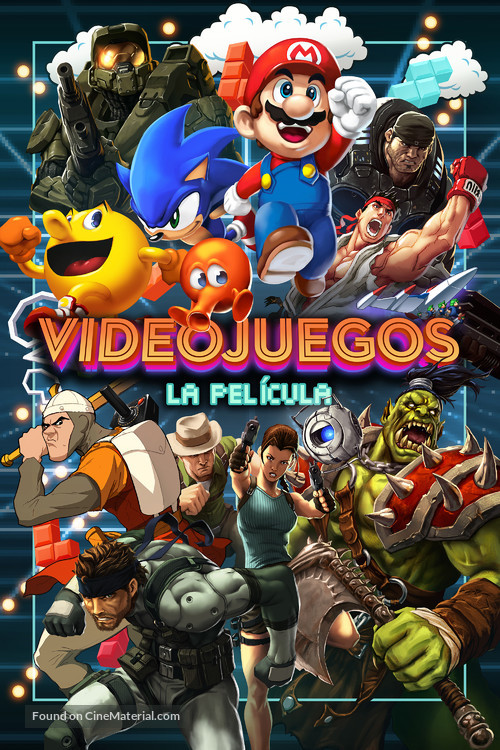 Video Games: The Movie - Argentinian Movie Poster