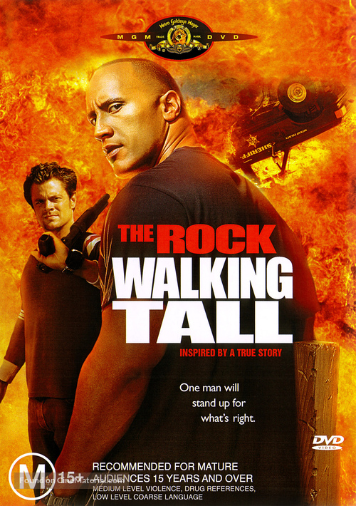 Walking Tall - Australian DVD movie cover