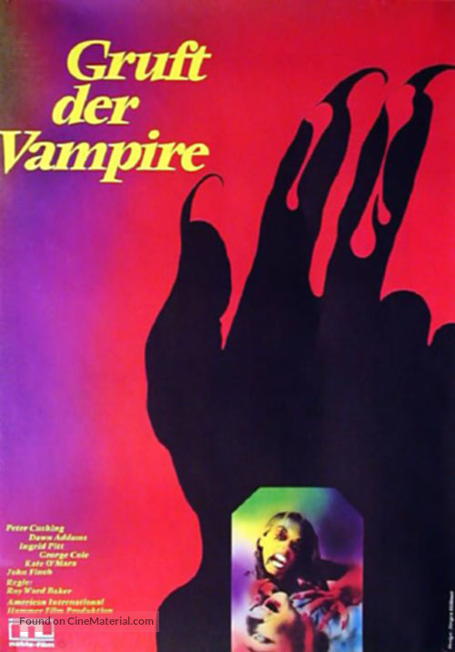 The Vampire Lovers - German Movie Poster