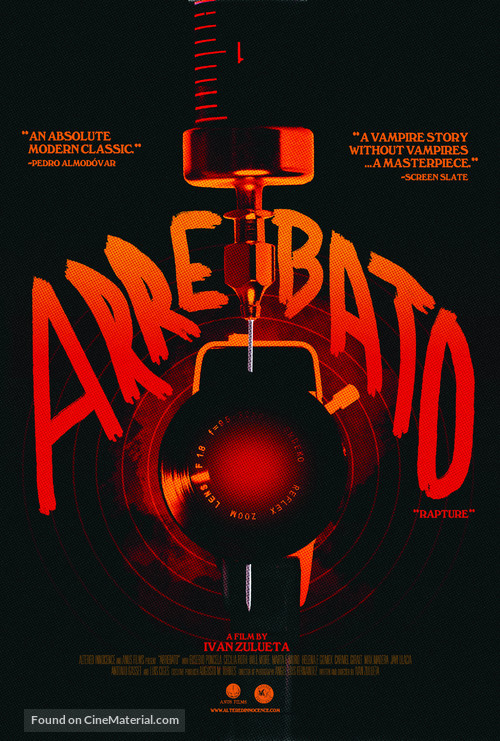 Arrebato - Re-release movie poster