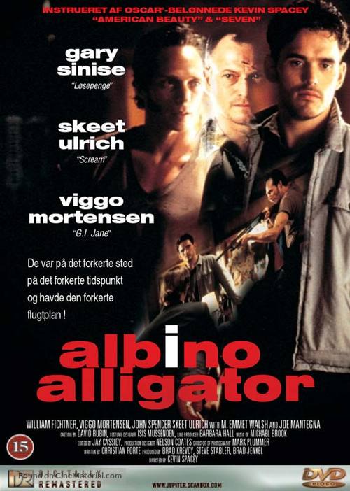 Albino Alligator - Danish DVD movie cover