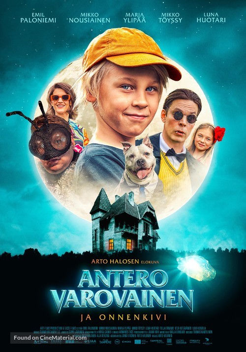 Antero Varovainen ja Onnenkivi - Finnish Movie Poster