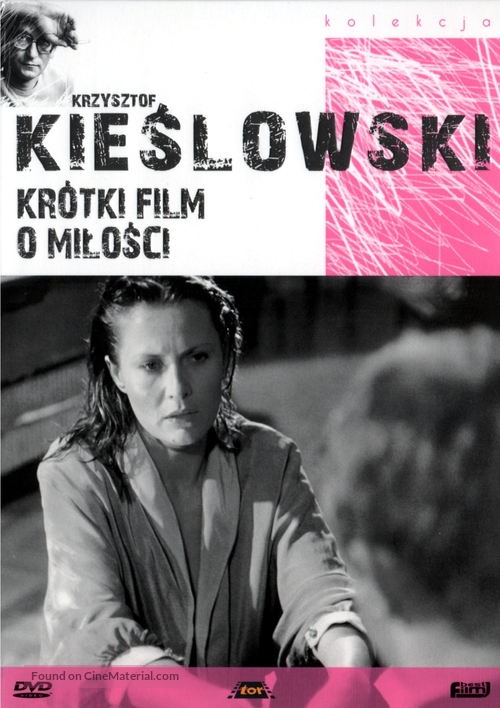 Kr&oacute;tki film o milosci - Polish DVD movie cover