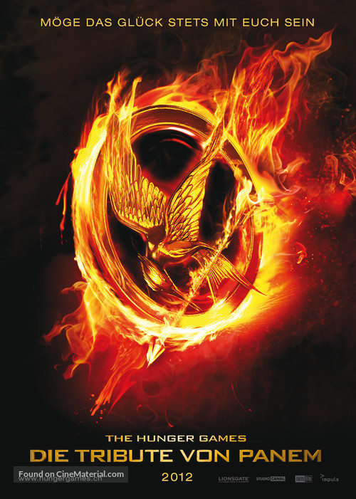 The Hunger Games - Swiss Movie Poster