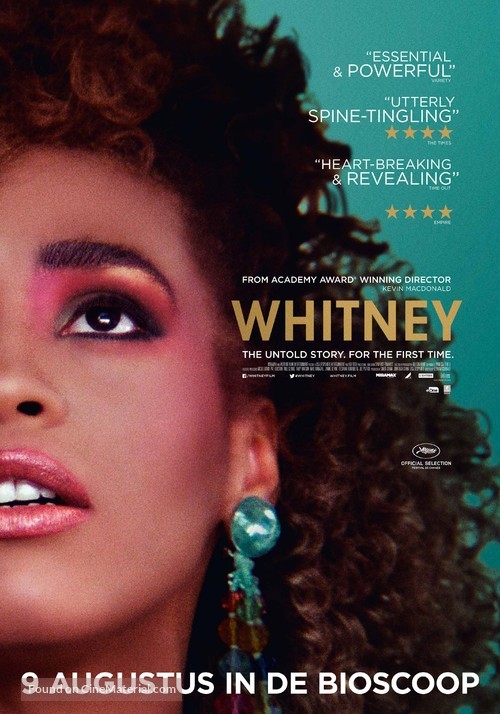 Whitney - Belgian Movie Poster