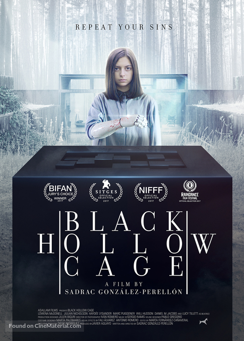 Black Hollow Cage - Spanish Movie Poster