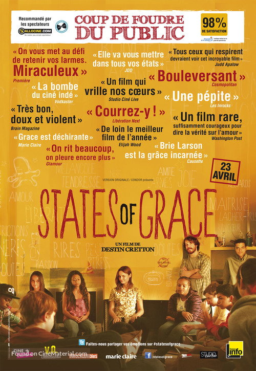 Short Term 12 - French Movie Poster