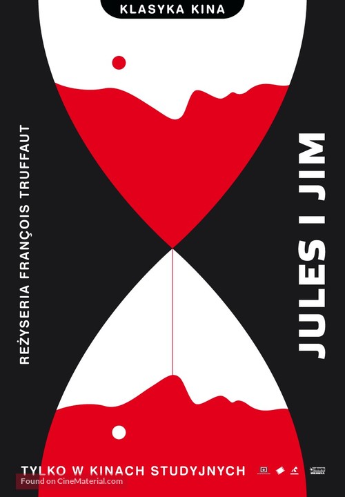 Jules Et Jim - Polish Movie Poster