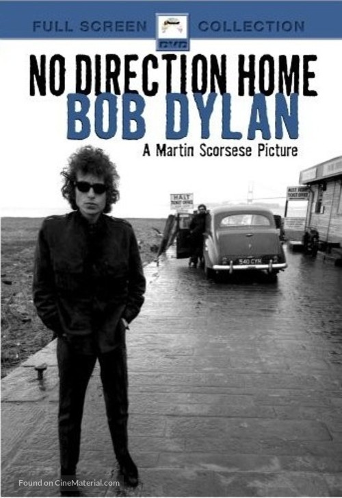 No Direction Home: Bob Dylan - A Martin Scorsese Picture - DVD movie cover