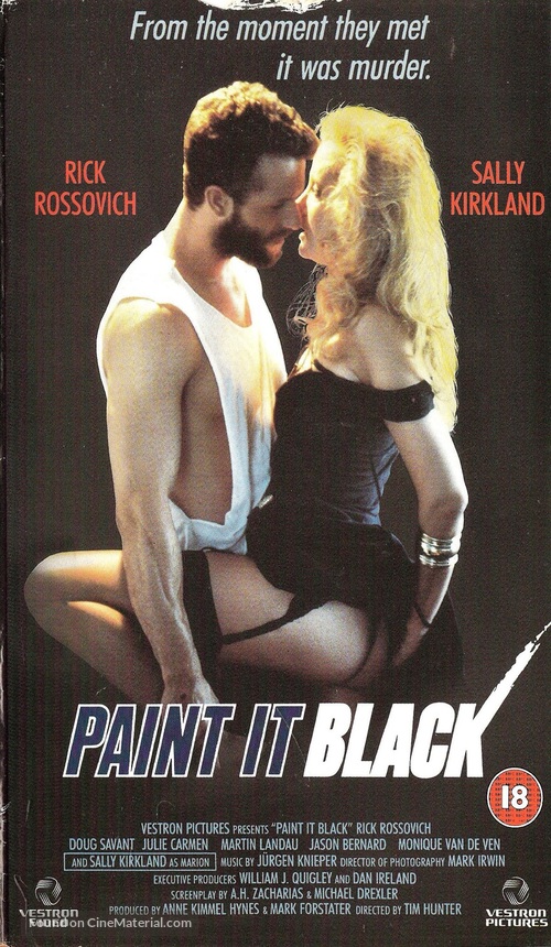 Paint It Black - British Movie Cover