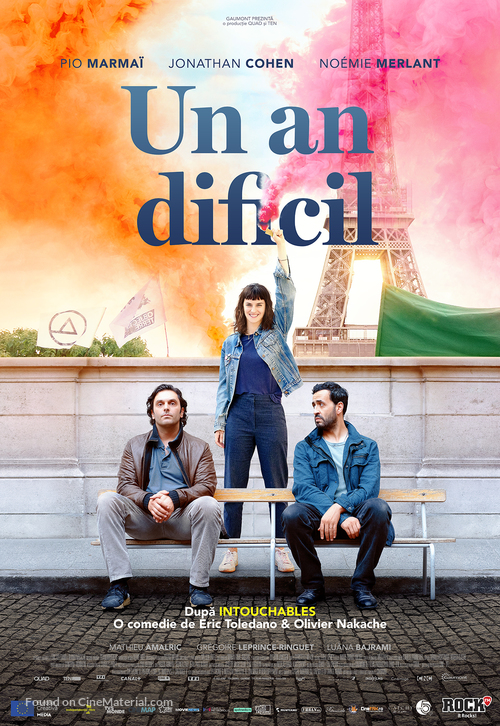 Une ann&eacute;e difficile - Romanian Movie Poster