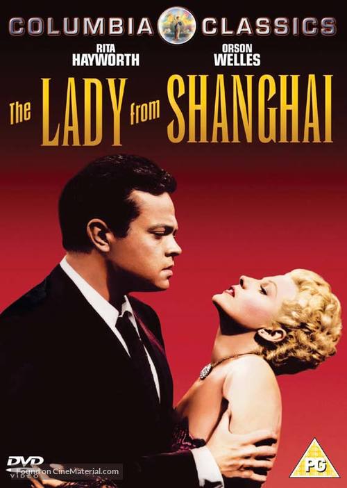 The Lady from Shanghai - British DVD movie cover