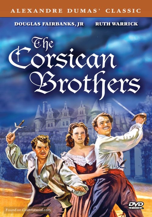 The Corsican Brothers - DVD movie cover