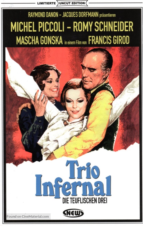 Trio infernal, Le - German DVD movie cover