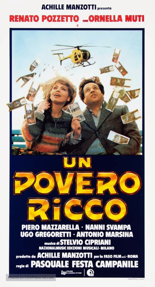 Un povero ricco - Italian Movie Poster