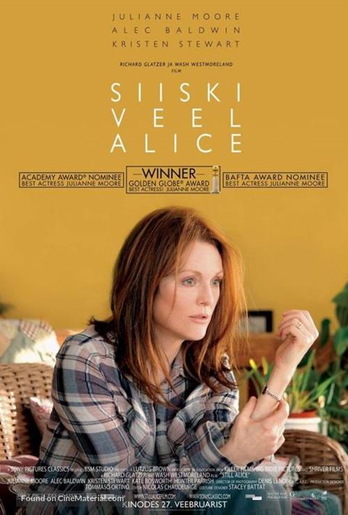 Still Alice - Estonian Movie Poster