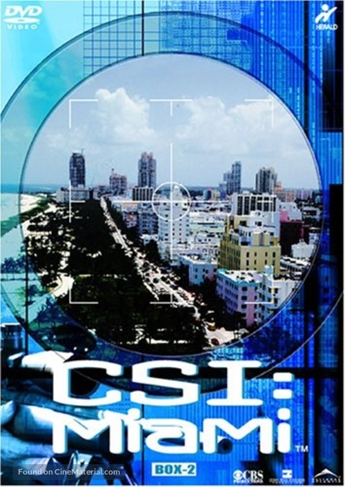 &quot;CSI: Miami&quot; - Japanese DVD movie cover