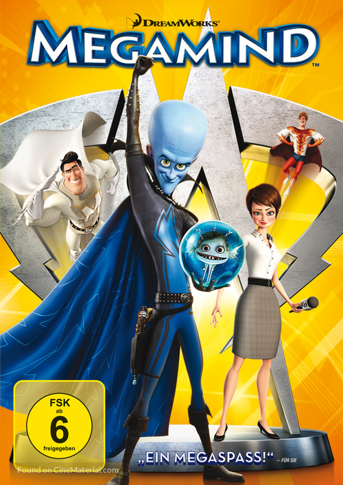 Megamind - German DVD movie cover