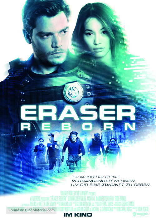 Eraser: Reborn - German Movie Poster