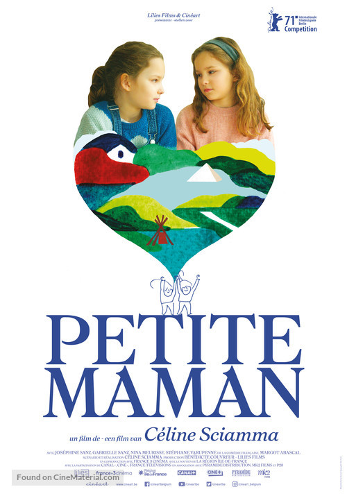 Petite maman - Belgian Movie Poster