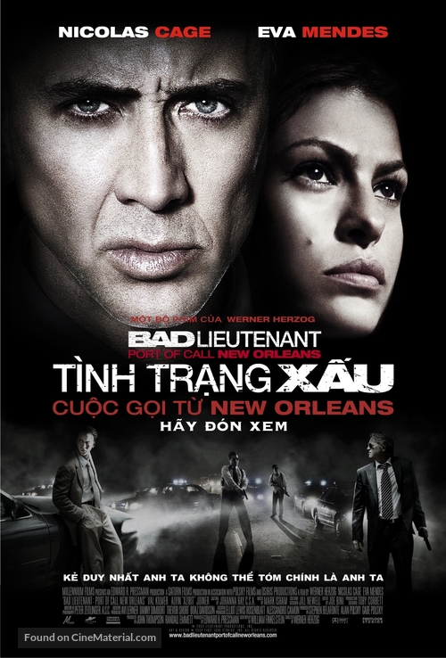 The Bad Lieutenant: Port of Call - New Orleans - Vietnamese Movie Poster