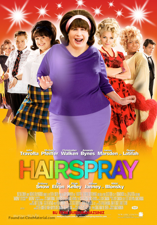 Hairspray - Turkish Movie Poster