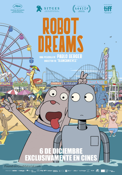 Robot Dreams - Spanish Movie Poster