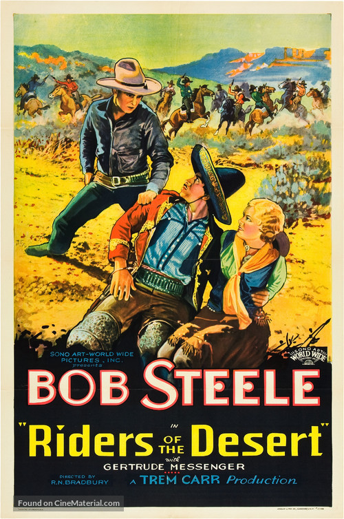 Riders of the Desert - Movie Poster