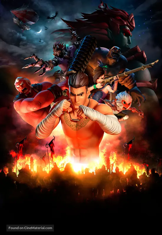 The Legend of Muay Thai: 9 Satra - Key art