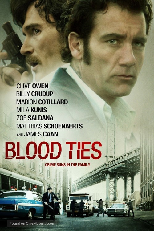 blood ties movie poster